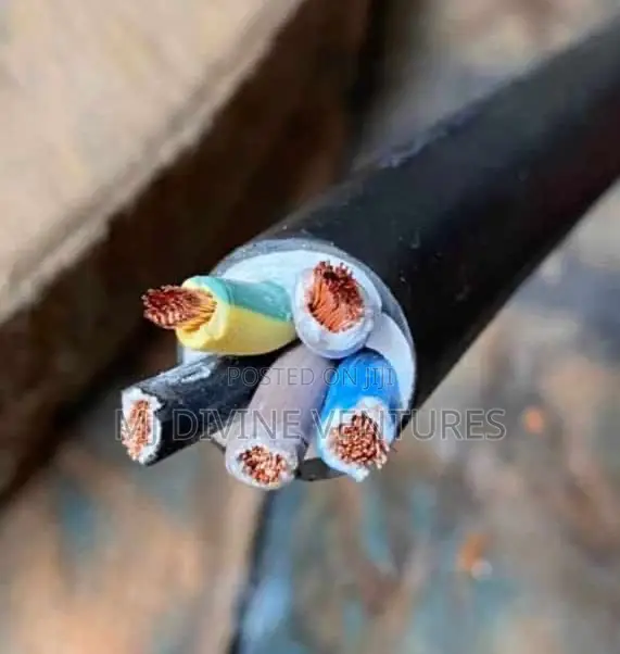Best Quality 6mm 5 Core Flexible TRS Pure Copper Cable Wire Available