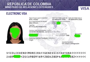 Colombia Tourist Visa Available