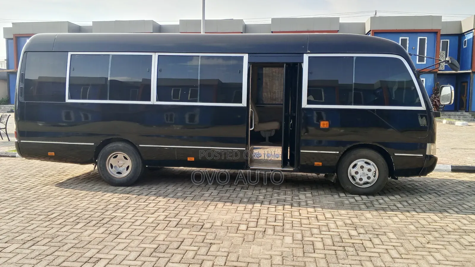 Toyota Coaster 2017 Black