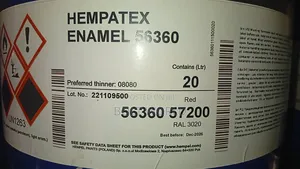 Hempatex Enamel 56360 High Gloss Quick Dry Marine Paint 20l