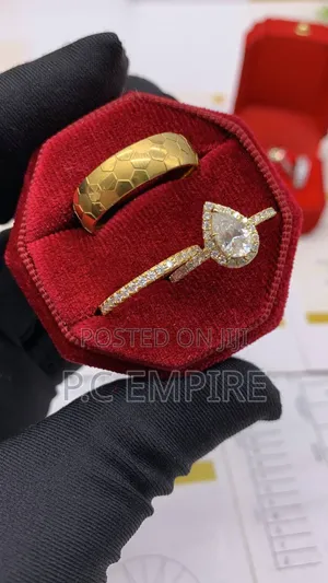 Vs Moissanite Diamond Gold Wedding Ring