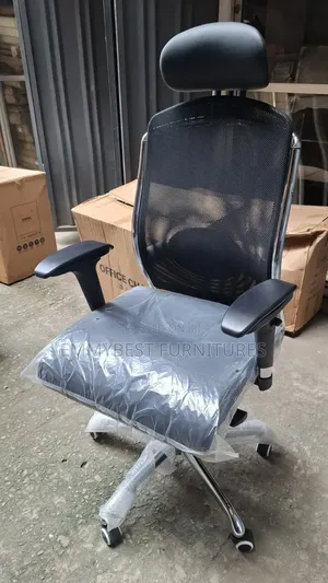 Leather Seater and Quality Mesh Back Office Chair.