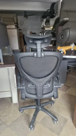 Executive Ergonomic Mesh Office Chair With Adjustable Headrest