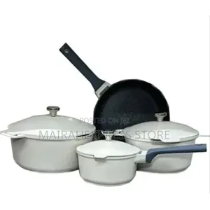 7pcs Uakeen Die Cast Cookware Set T361