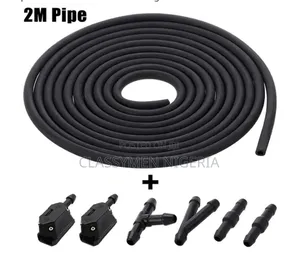 Complete 7pcs/Set Front Windscreen Wiper Arm Washer Nozzle Jet Wiper