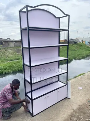 Steel and Wood Shelf