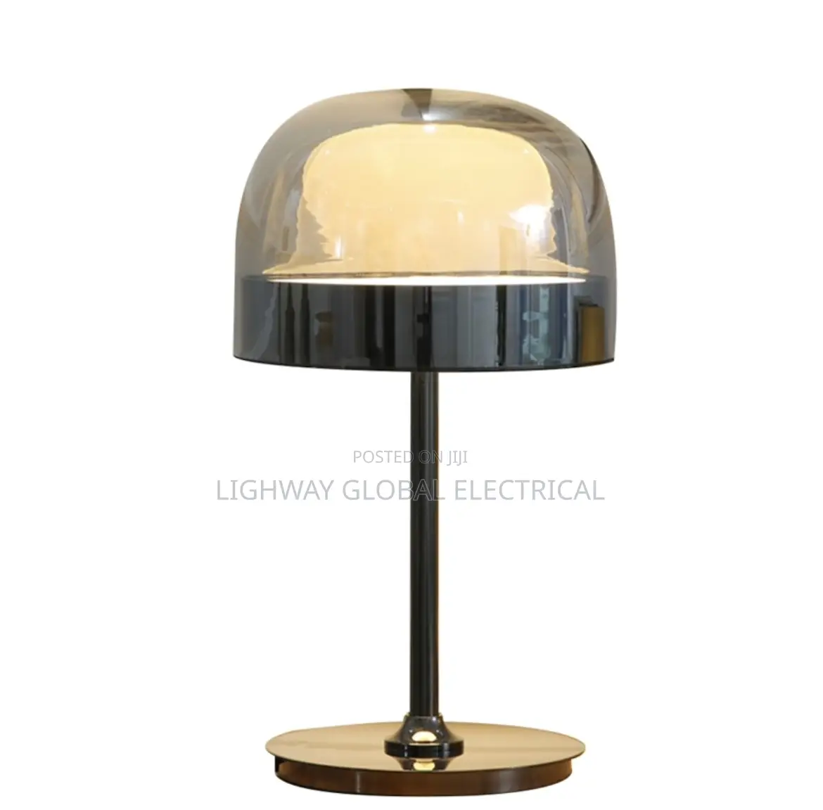 Post Modern Glass Decor Bedside Table Lamp