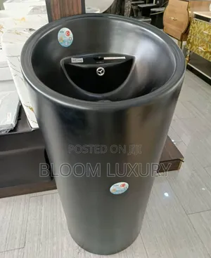 Turkish Matte Black Freestand Wash Hand Basin
