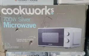 Cookworks 700w Sliver Microwave