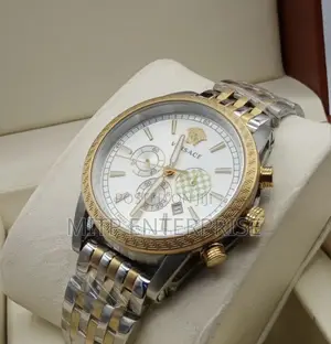 Men Versace Chain Wristwatch