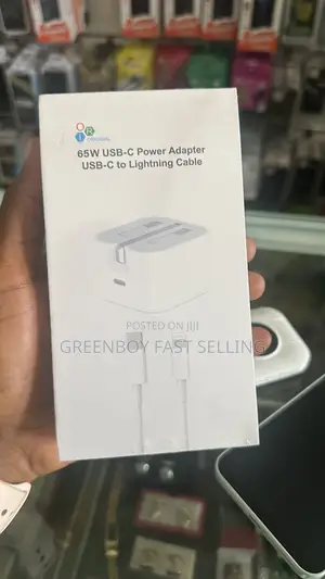65w Usb C to Lightning Cable Power Adapter