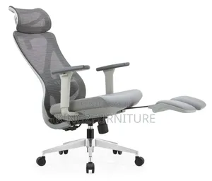 Height-Adjustable Mesh Ergonomic Office Chair