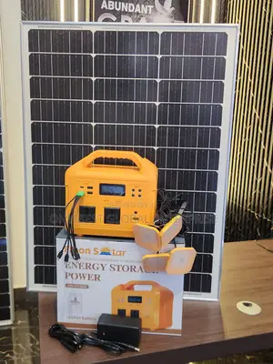 Portable Solar Generator With Solar Panel | Backup Power Solution