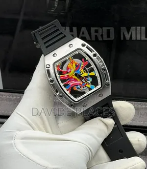 Richard Mille, Design, Stainless Steel Head, Transparent Back, Rub