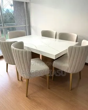 Dinning Chair With Marble Top