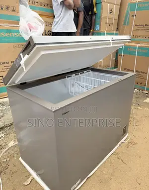 Hisense Chest Freezer 297l Silver (Fc-390shi) Inverter