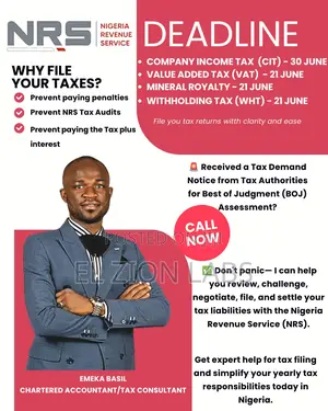 You Will Get Tax Clearance Certificate From Nigeria Revenue Service