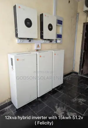 Felicity Complete Solar Setup With 12kva Inverter and 15kwh Battery