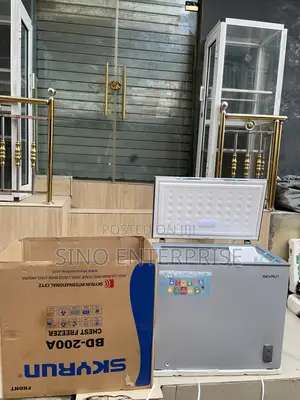 Skyrun 200l Chest Freezer Bd-200a Grey