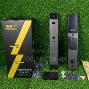 Smart Lock 3d Face,Fingerprint,Screen Keypad Code ,For Wood/Metal Door