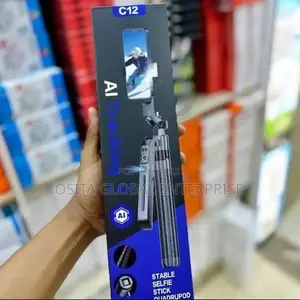 Ai Face Tracking Selfie Stick Long Tripod 1.6m