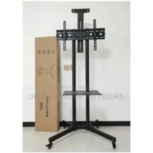 Av Mobile Cart 65 Inches Black