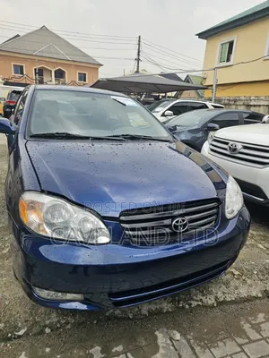 Toyota Corolla 2004 Burgundy