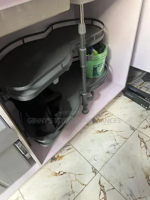 Built in Pot and Pan Rack