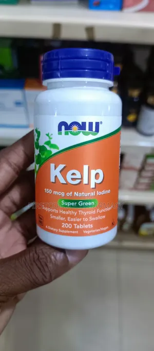 Now Kelp 100mcg of Natural Iodine X 200