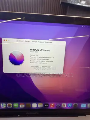 Laptop Apple MacBook 2016 8GB Intel Core i5 SSD 256GB