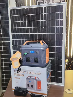 Solar Panel Kit With Rechargeable Power Station
