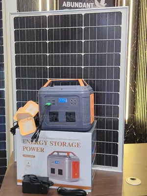 Solar Powered Backup Station for Gadgets Appliances