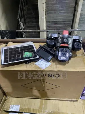 V380 T31 PTZ Triple Lens Solar Camera