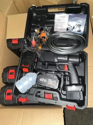 Cordless High Pressure Water Spray Gun With 2 48v Batteries