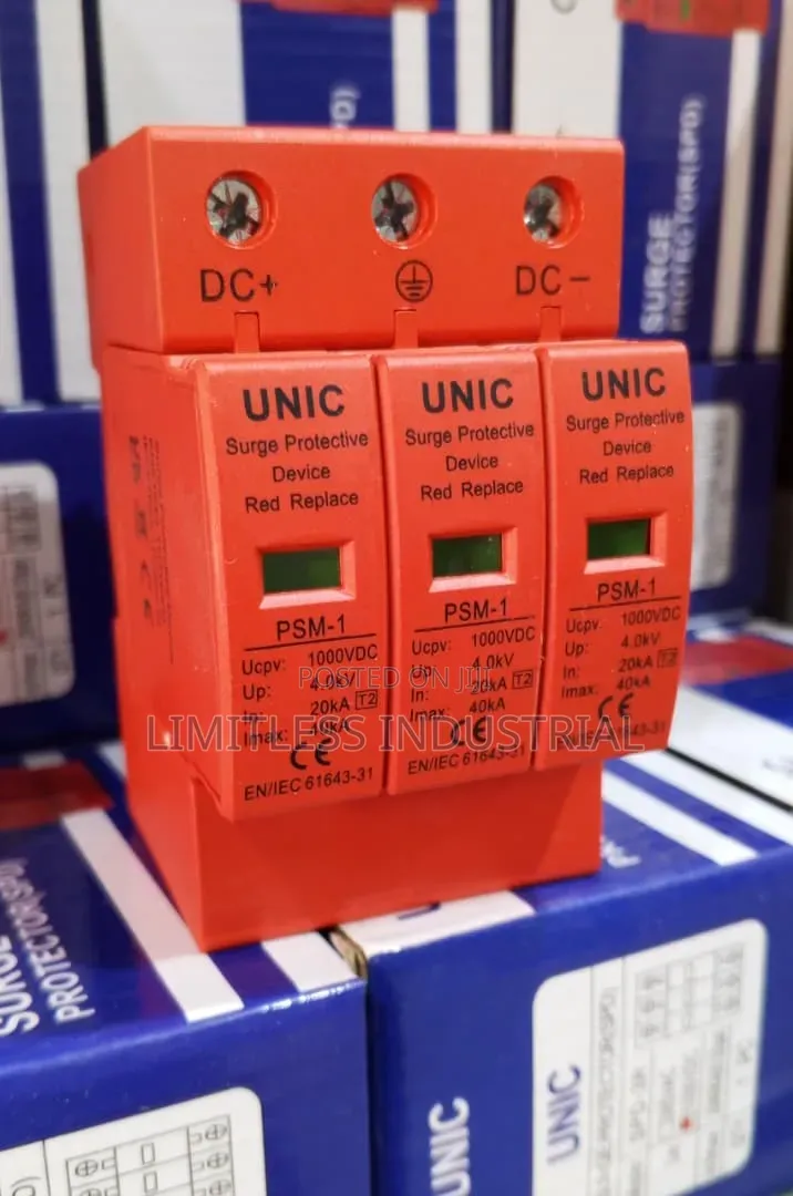 3pole Dc Surge Protector (Spd)