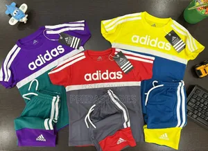 Quality Adidas Brand Jersey Fabric Polo Short