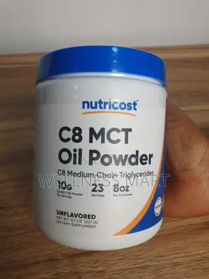 Nutricost C8 MCT Oil Powder | Brain Focus Fast Ketones