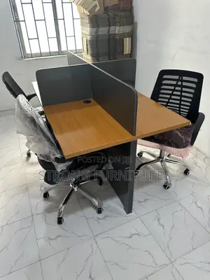 Workstation Table and 4 Chairs