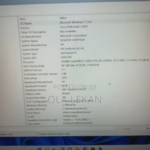 Laptop HP ProBook 650 G4 8GB Intel Core i5 SSD 256GB