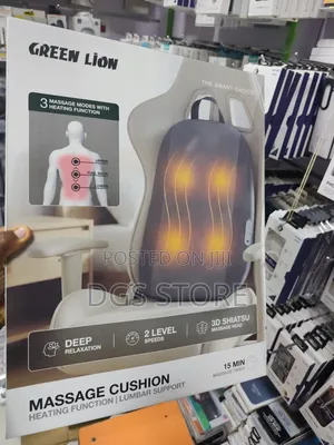 Green Lion Massage Cushion Heating Function Lumbar Support Gl Mg37