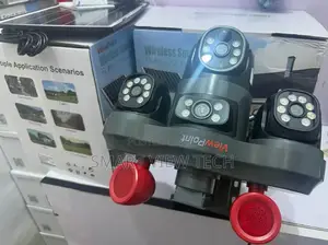 3 Lens 4g Solar CCTV Camera – Wireless Outdoor PTZ Security Camera