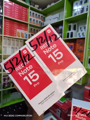 New Xiaomi Redmi Note 15 Pro 512 GB Black