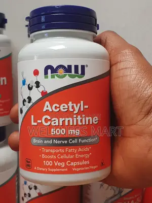 Now Foods Acetyl L-Carnitine 500mg | Brain Energy Boost