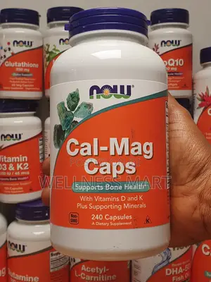 Now Cal-Mag Caps | Bone Health | Muscle Cramp Relief