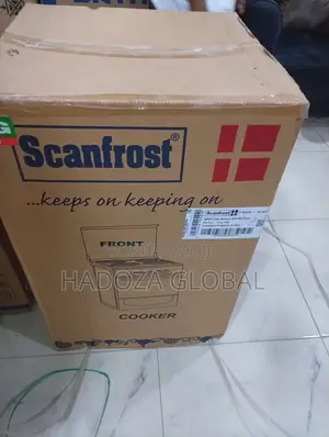 Family Use Scanfrost 4 Burner Gas Cooker