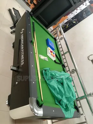 British American Fitness Marble Coin Operated Snooker With Full Access