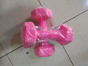 A Pair of 3kg Pink Dumbbells