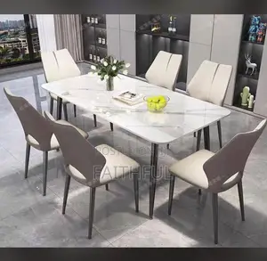 White Marble Dining Table