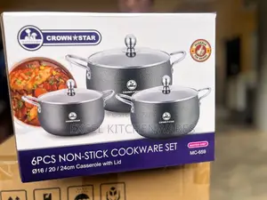 8 PCS and 6 PCS Non Stick Cooking Pot