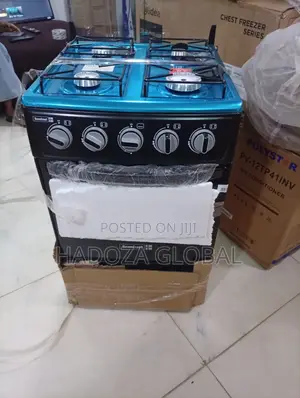 Energy Efficient Scanfrost Four Burner Cooker